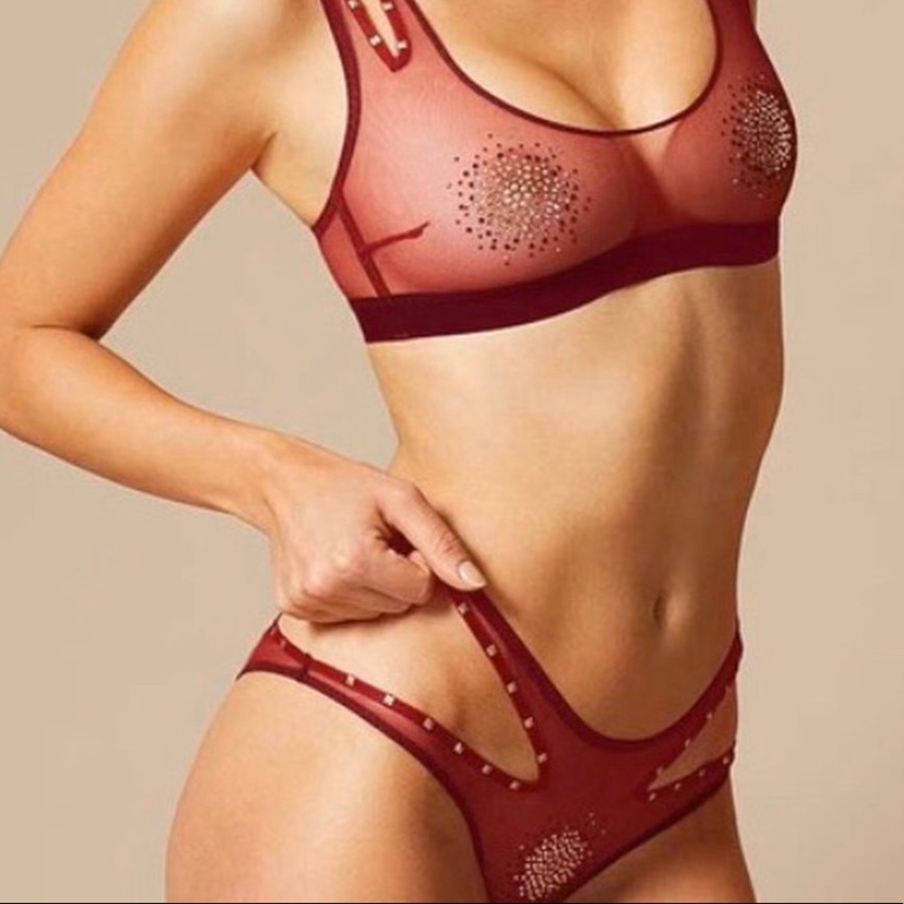 ❗️SALE❗️Agent Provocateur Ginger burgundy brief